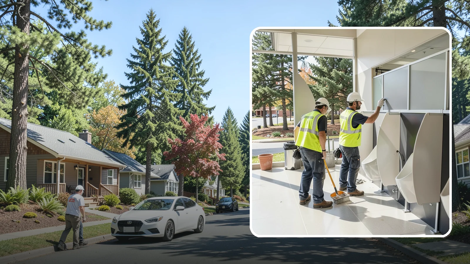 Restroom Partition Installation in Orting, Pierce County, WA - Toilet partition and restroom accessory installation for public restrooms and facility upgrades.