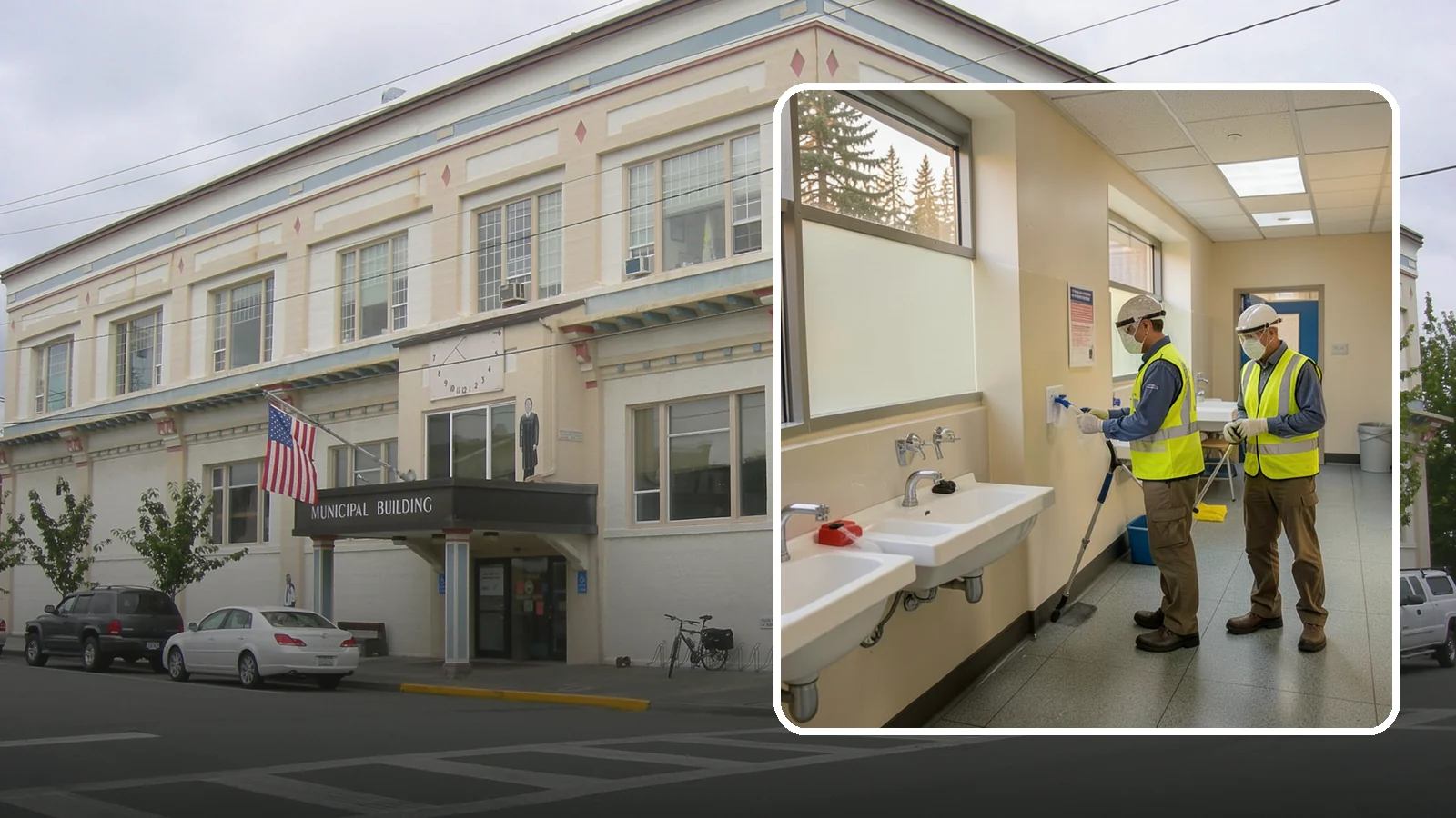 Restroom Sanitation in Anacortes, Skagit County, WA - Deep restroom cleaning and disinfection protect public health in the busiest, highest-risk areas of municipal facilities.