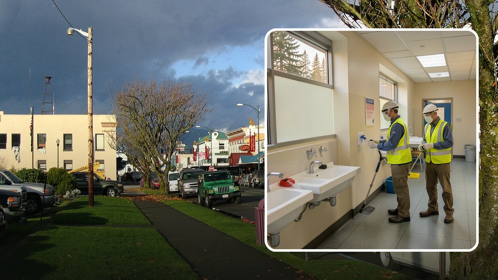 Restroom Sanitation in Arlington, Snohomish County, WA - Deep restroom cleaning and disinfection protect public health in the busiest, highest-risk areas of municipal facilities.