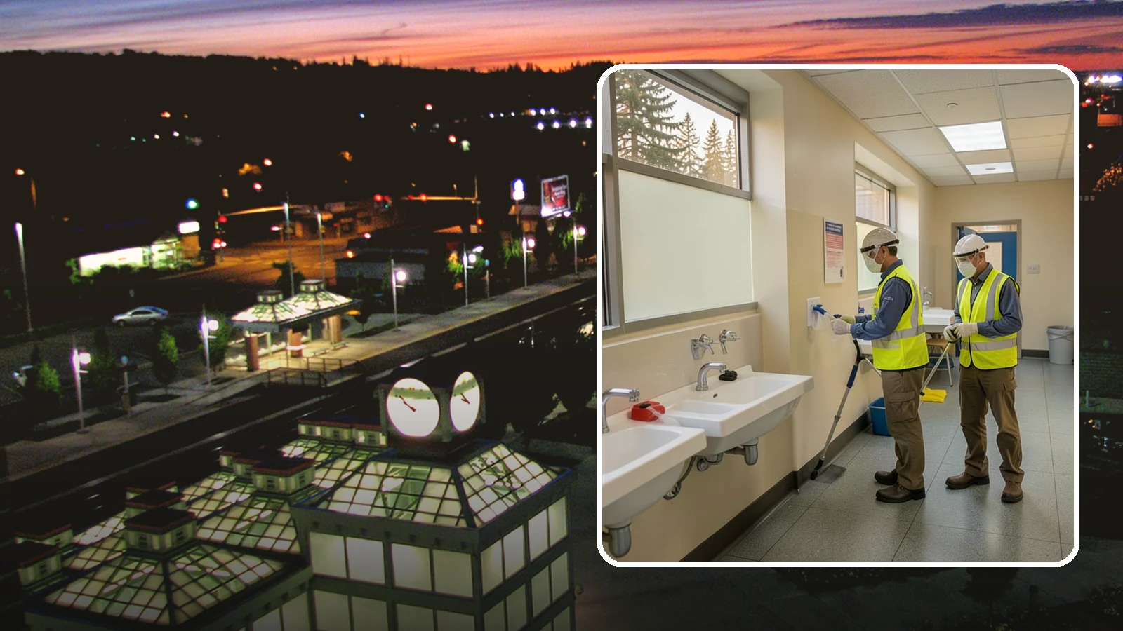 Restroom Sanitation in Auburn, King County, WA - Deep restroom cleaning and disinfection protect public health in the busiest, highest-risk areas of municipal facilities.