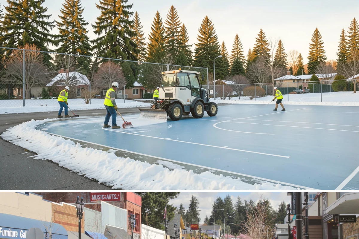 Restroom Sanitation in Bothell, King County, WA - Servicing intensifies during summer park season and again through winter respiratory-illness months when disinfection frequency...