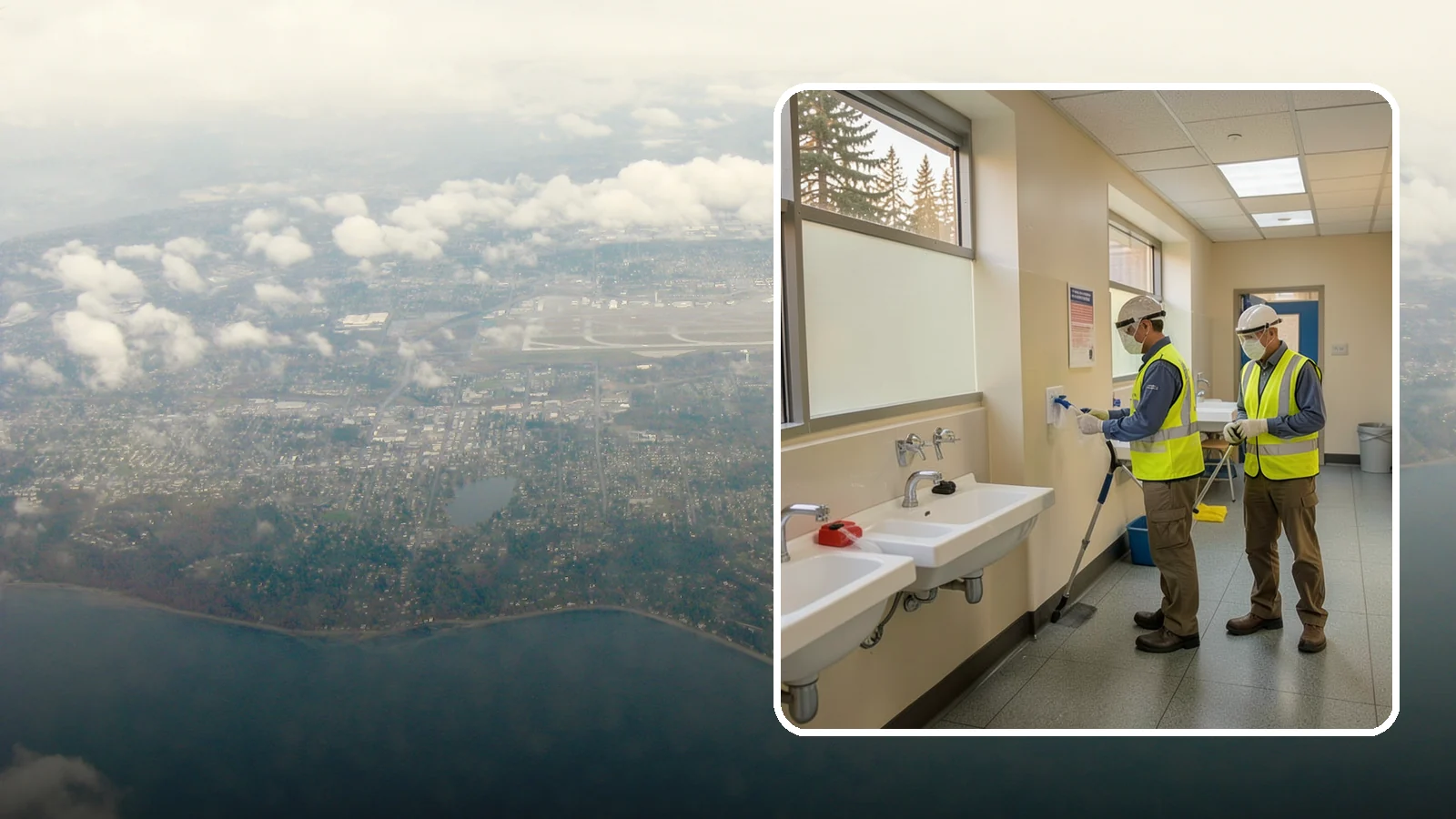 Restroom Sanitation in Burien, King County, WA - Deep restroom cleaning and disinfection protect public health in the busiest, highest-risk areas of municipal facilities.