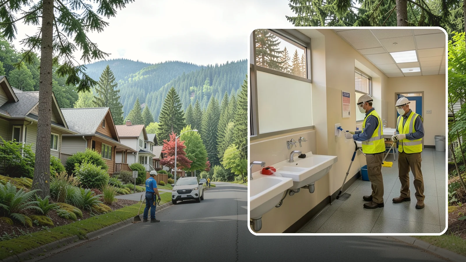 Restroom Sanitation in Darrington, Snohomish County, WA - Deep restroom cleaning and disinfection protect public health in the busiest, highest-risk areas of municipal facilities.