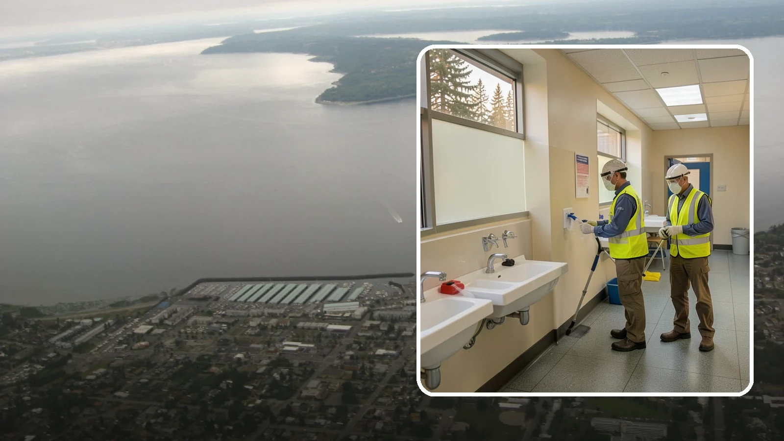 Restroom Sanitation in Des Moines, King County, WA - Deep restroom cleaning and disinfection protect public health in the busiest, highest-risk areas of municipal facilities.