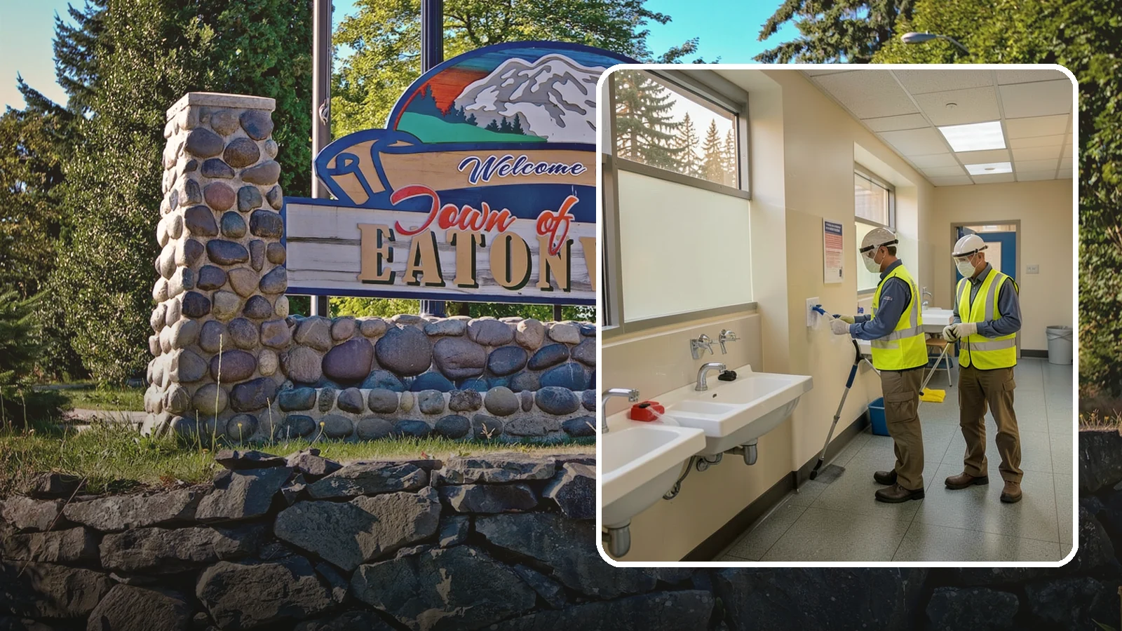 Restroom Sanitation in Eatonville, Pierce County, WA - Deep restroom cleaning and disinfection protect public health in the busiest, highest-risk areas of municipal facilities.