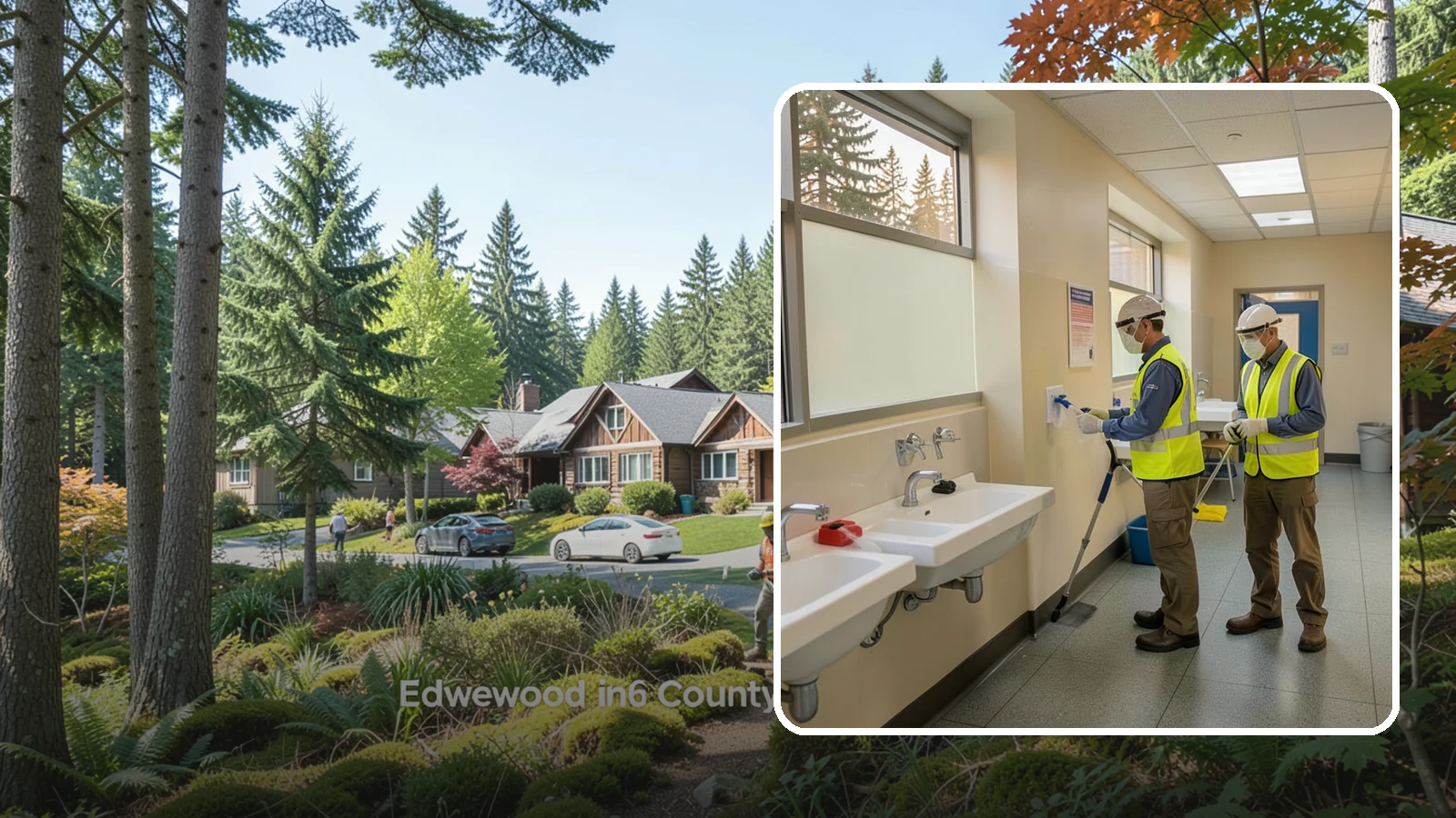 Restroom Sanitation in Edgewood, Pierce County, WA - Deep restroom cleaning and disinfection protect public health in the busiest, highest-risk areas of municipal facilities.
