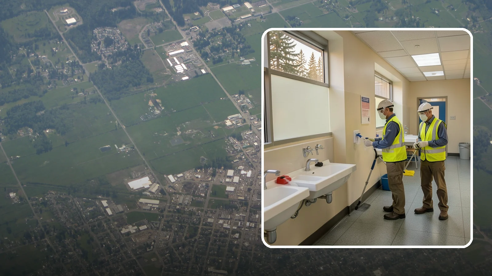 Restroom Sanitation in Enumclaw, King County, WA - Deep restroom cleaning and disinfection protect public health in the busiest, highest-risk areas of municipal facilities.
