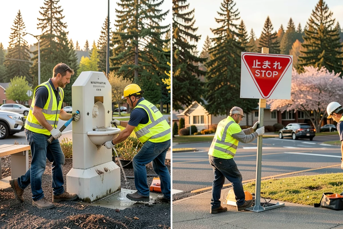 Restroom Sanitation in Federal Way, King County, WA - Assess fixture counts, traffic patterns, and current problem areas