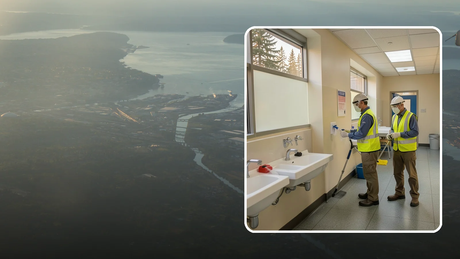 Restroom Sanitation in Fife, Pierce County, WA - Deep restroom cleaning and disinfection protect public health in the busiest, highest-risk areas of municipal facilities.