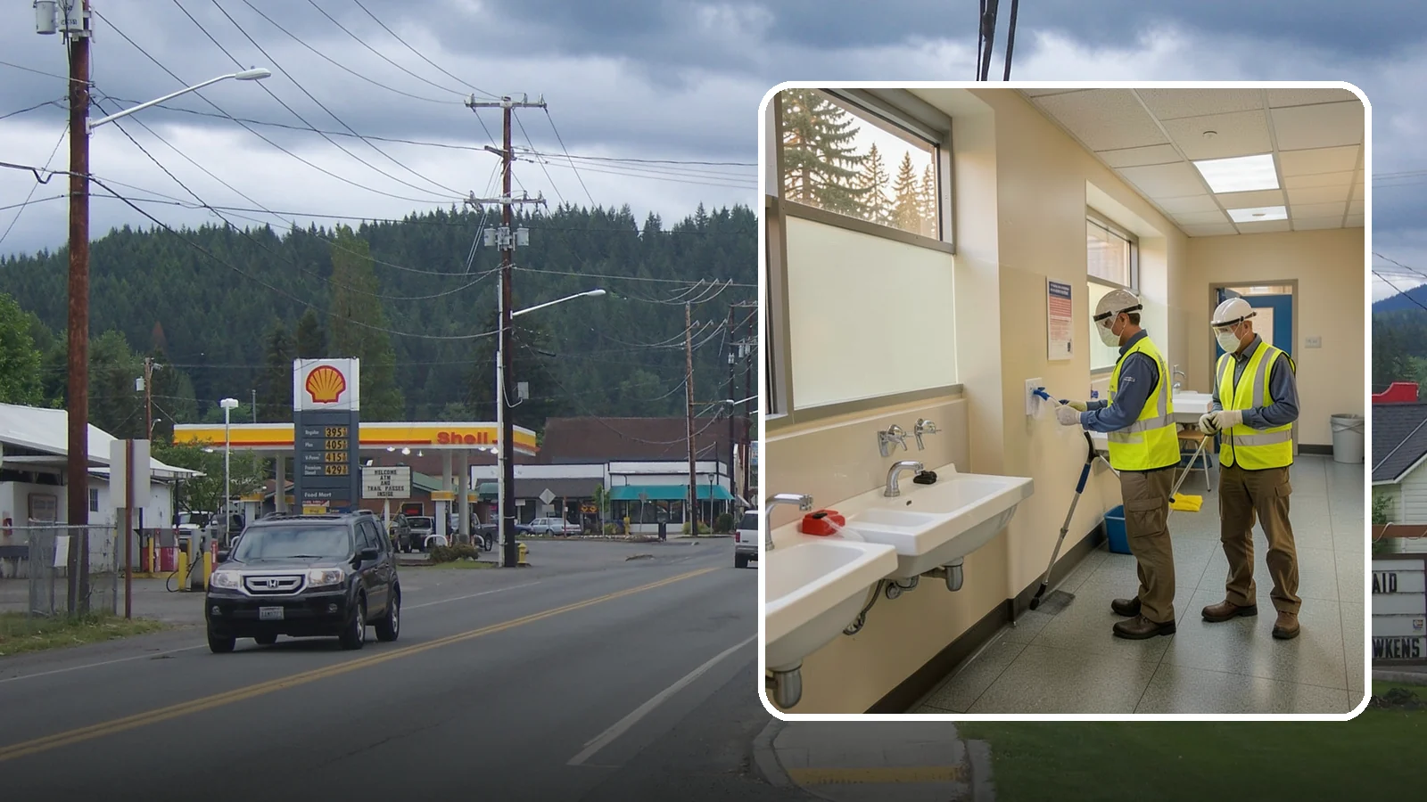Restroom Sanitation in Granite Falls, Snohomish County, WA - Deep restroom cleaning and disinfection protect public health in the busiest, highest-risk areas of municipal facilities.