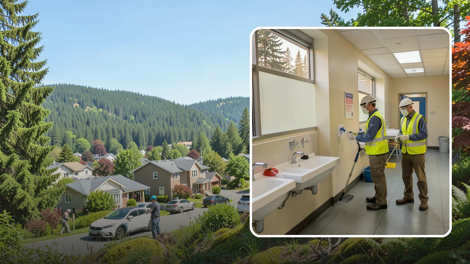 Restroom Sanitation in Index, Snohomish County, WA - Deep restroom cleaning and disinfection protect public health in the busiest, highest-risk areas of municipal facilities.