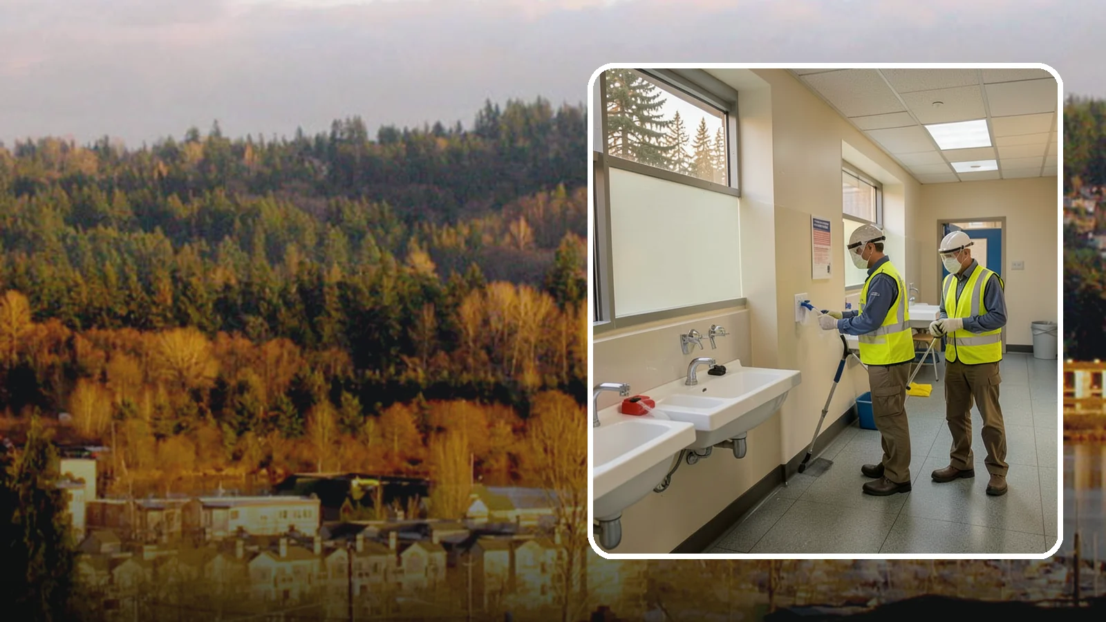 Restroom Sanitation in Kenmore, King County, WA - Deep restroom cleaning and disinfection protect public health in the busiest, highest-risk areas of municipal facilities.