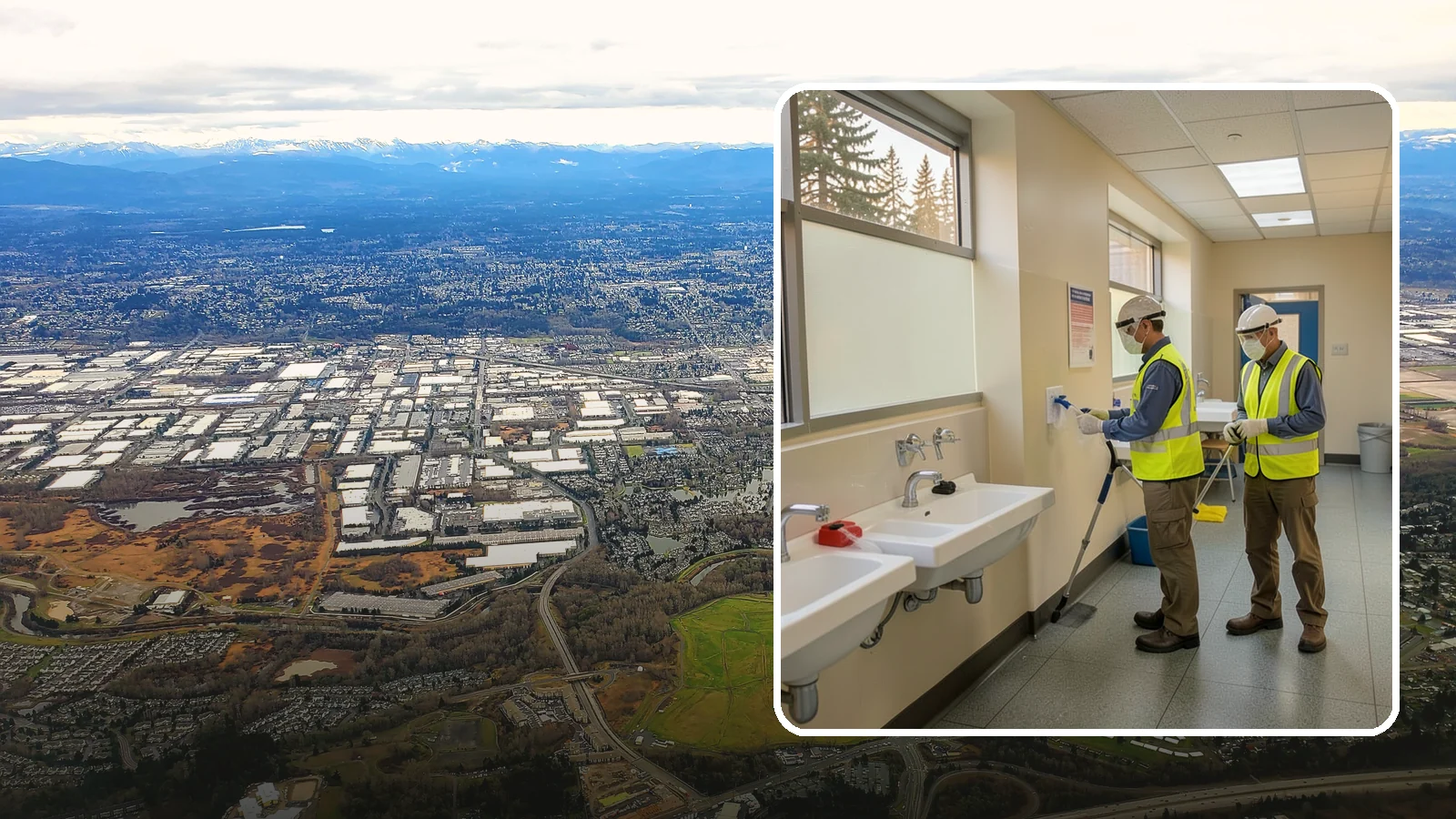 Restroom Sanitation in Kent, King County, WA - Deep restroom cleaning and disinfection protect public health in the busiest, highest-risk areas of municipal facilities.
