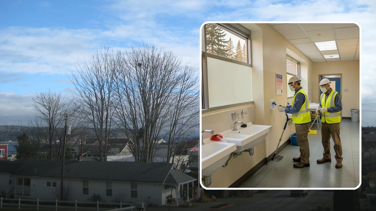 Restroom Sanitation in Langley, Island County, WA - Deep restroom cleaning and disinfection protect public health in the busiest, highest-risk areas of municipal facilities.