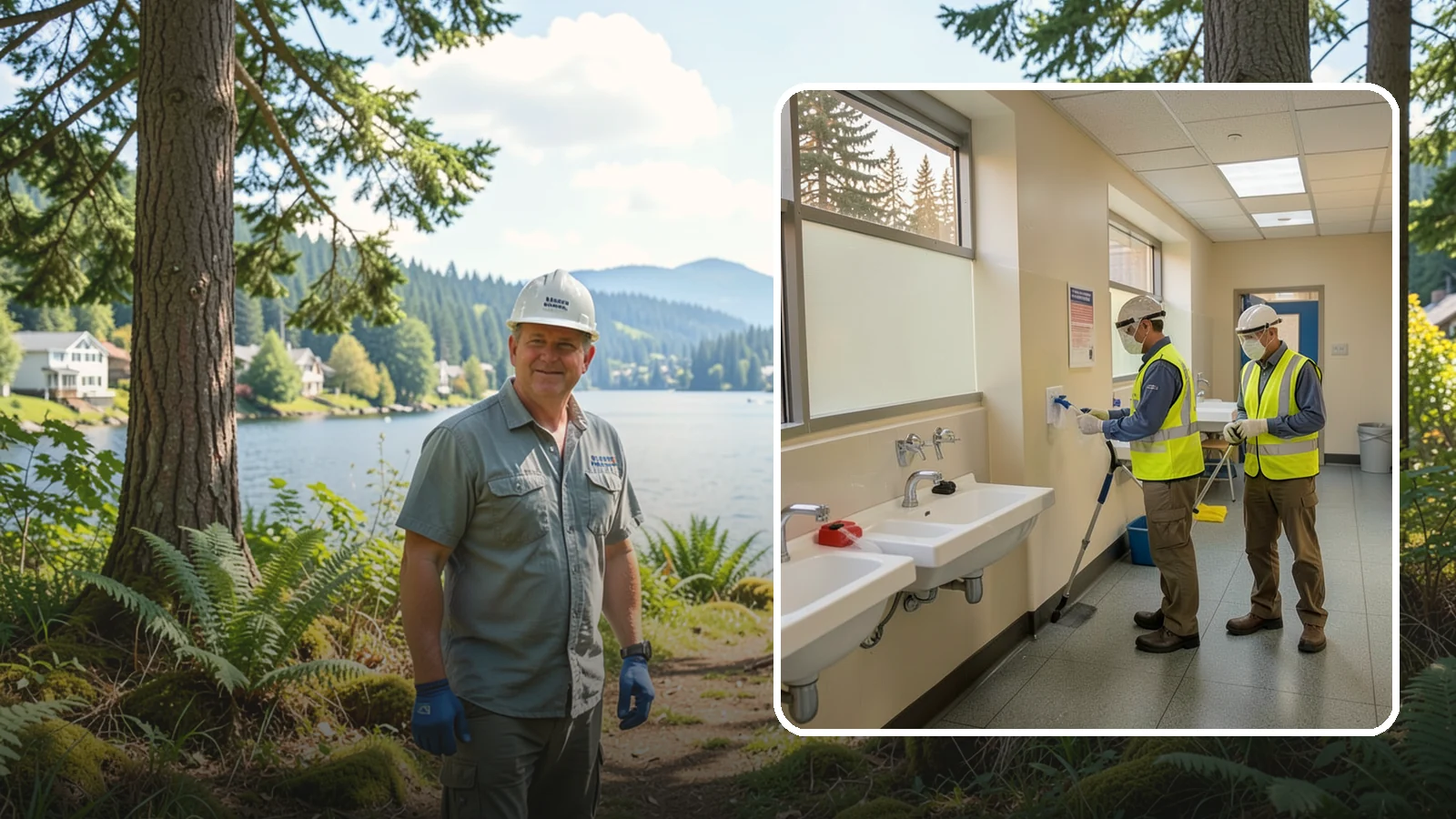 Restroom Sanitation in Milton, King County, WA - Deep restroom cleaning and disinfection protect public health in the busiest, highest-risk areas of municipal facilities.