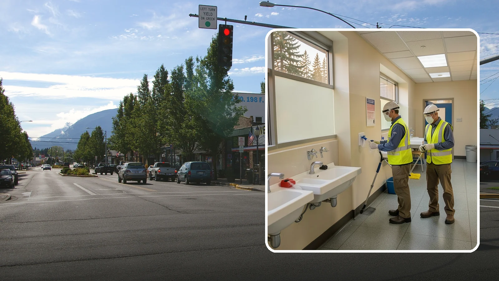 Restroom Sanitation in North Bend, King County, WA - Deep restroom cleaning and disinfection protect public health in the busiest, highest-risk areas of municipal facilities.