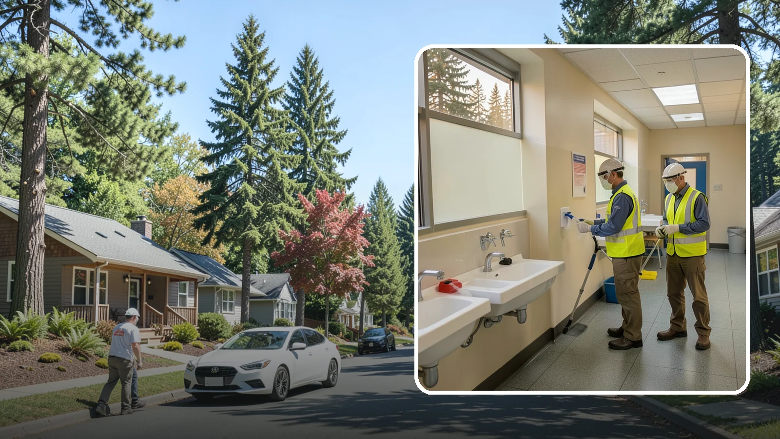 Restroom Sanitation in Orting, Pierce County, WA - Deep restroom cleaning and disinfection protect public health in the busiest, highest-risk areas of municipal facilities.