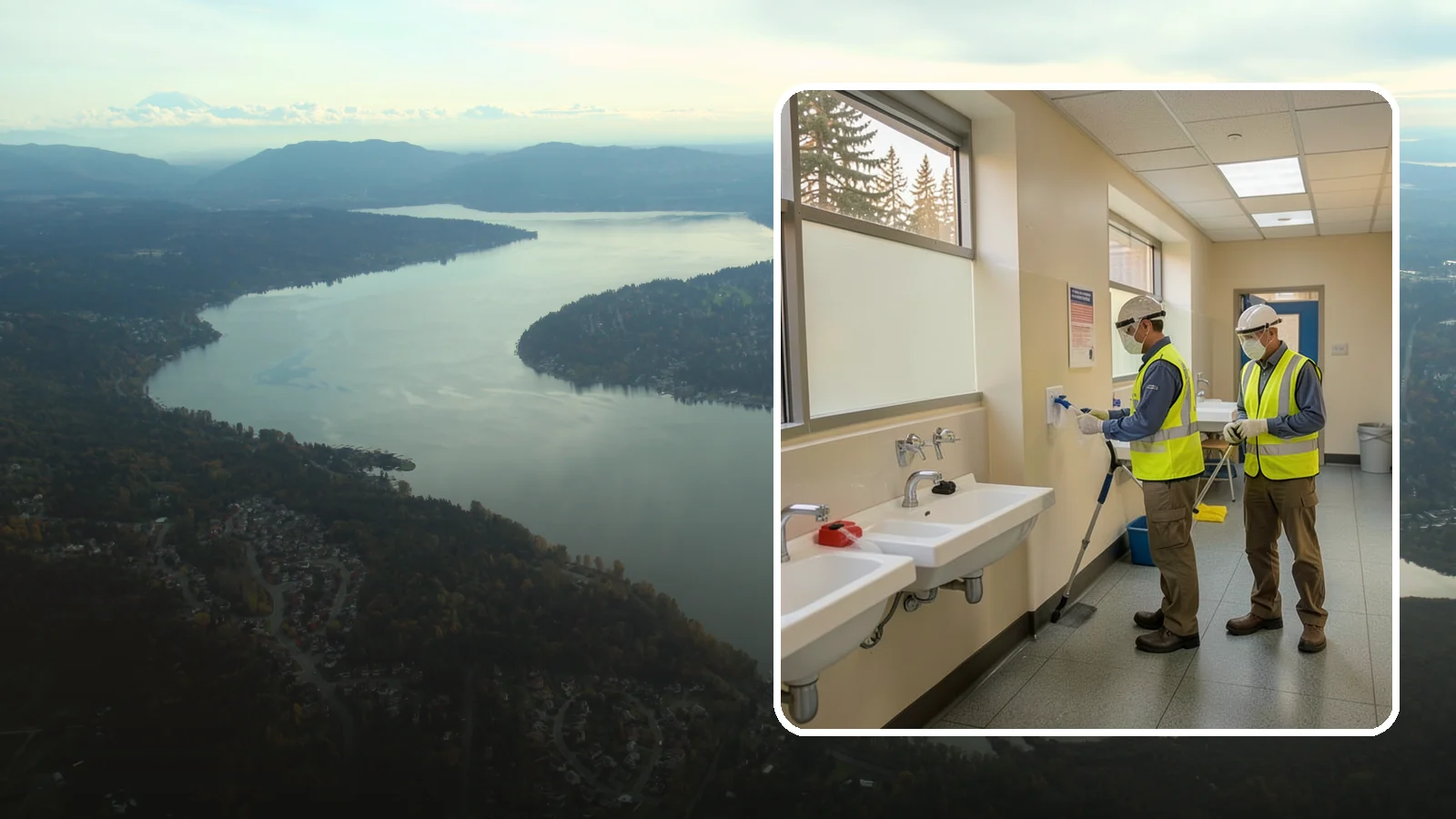 Restroom Sanitation in Sammamish, King County, WA - Deep restroom cleaning and disinfection protect public health in the busiest, highest-risk areas of municipal facilities.