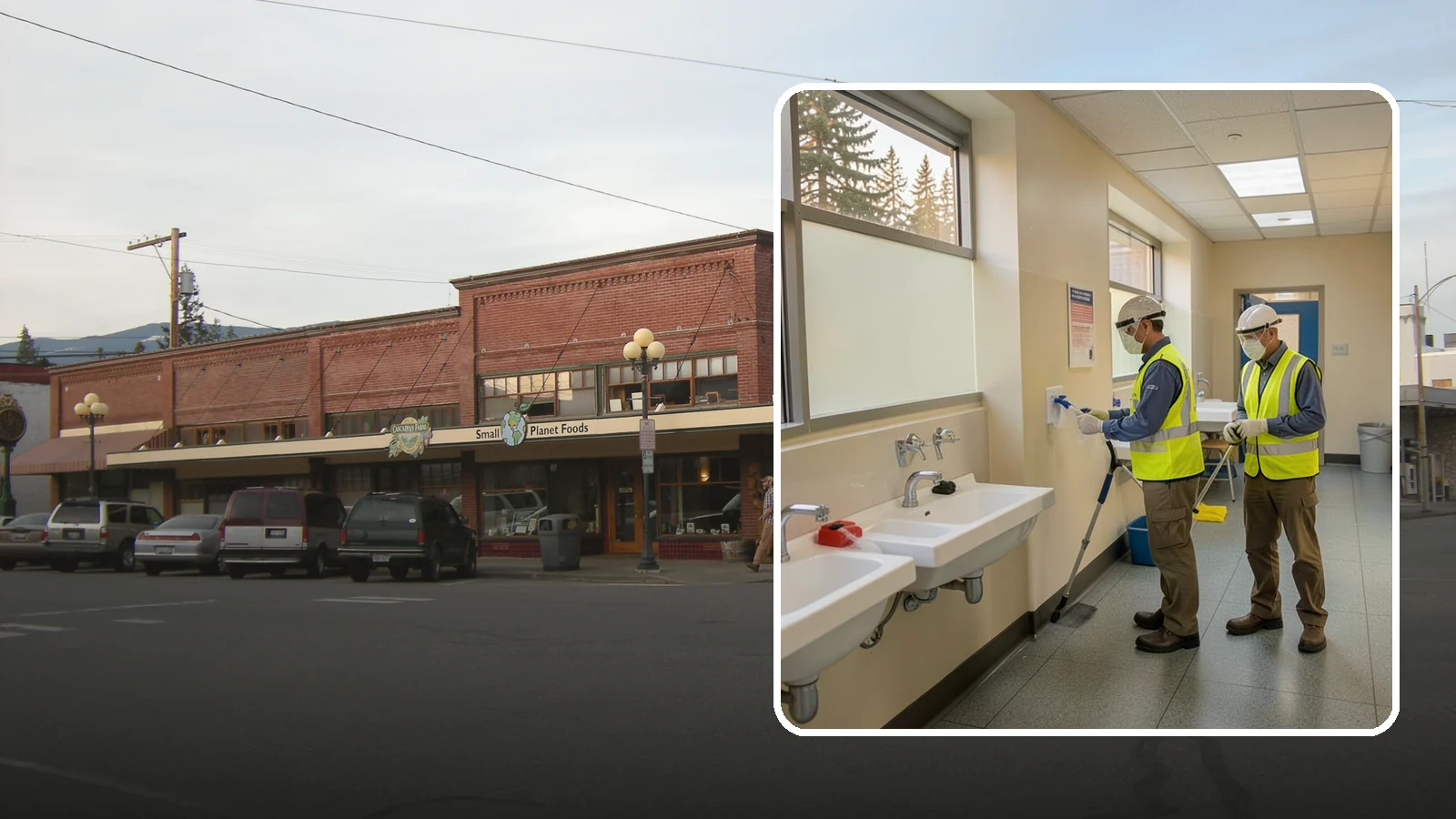 Restroom Sanitation in Sedro-Woolley, Skagit County, WA - Deep restroom cleaning and disinfection protect public health in the busiest, highest-risk areas of municipal facilities.