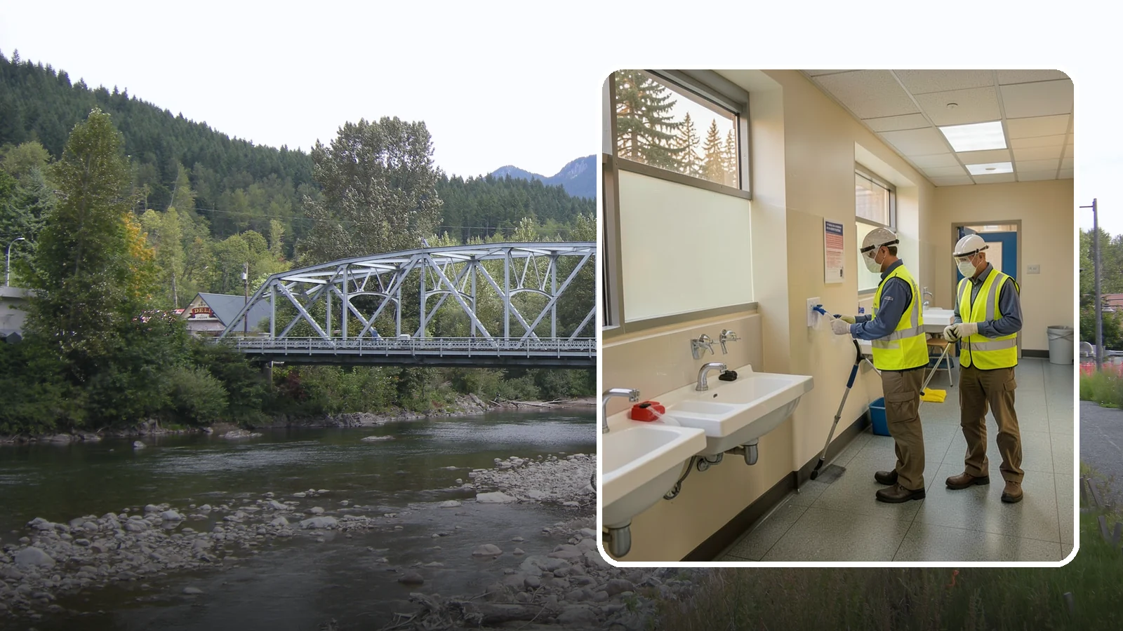 Restroom Sanitation in Skykomish, King County, WA - Deep restroom cleaning and disinfection protect public health in the busiest, highest-risk areas of municipal facilities.