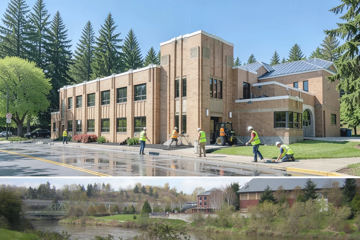 Restroom Sanitation in Tukwila, King County, WA - Servicing intensifies during summer park season and again through winter respiratory-illness months when disinfection frequency...
