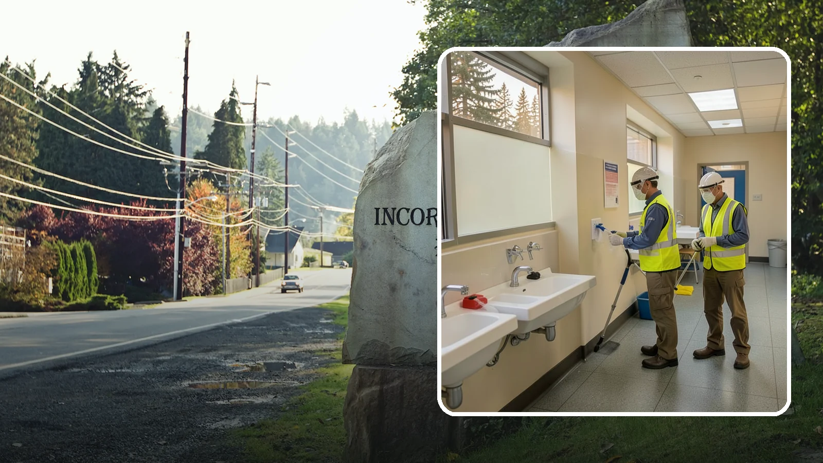 Restroom Sanitation in Wilkeson, Pierce County, WA - Deep restroom cleaning and disinfection protect public health in the busiest, highest-risk areas of municipal facilities.