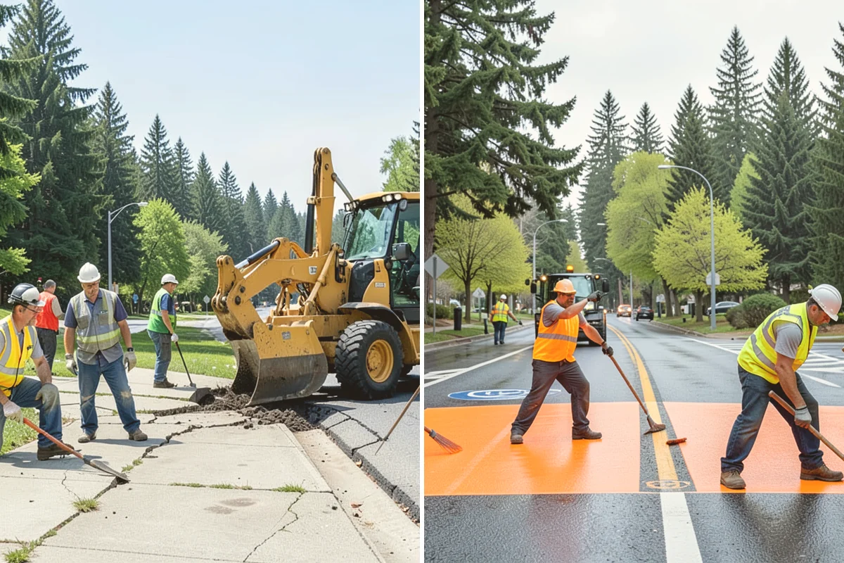 Retaining Wall Repairs in Bellevue, King County, WA - Investigate movement, drainage, and base conditions
