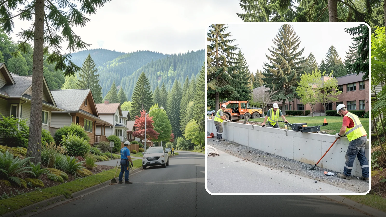 Retaining Wall Repairs in Darrington, Snohomish County, WA - We repair failing segmental, timber, and concrete retaining walls to restore stability and drainage.