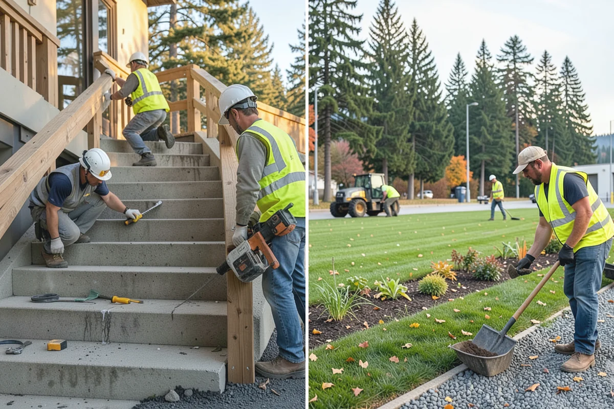 Retaining Wall Repairs in Darrington, Snohomish County, WA - Investigate movement, drainage, and base conditions