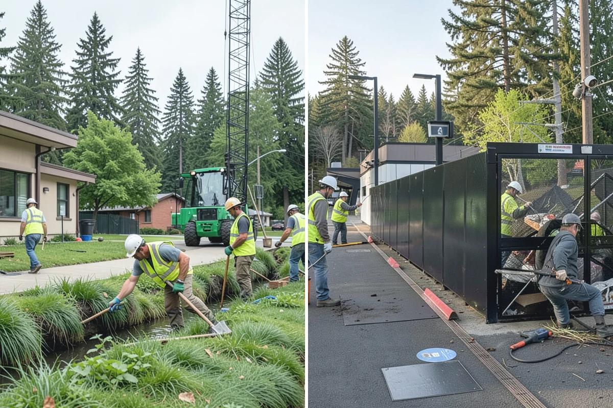 Retaining Wall Repairs in Des Moines, King County, WA - Investigate movement, drainage, and base conditions