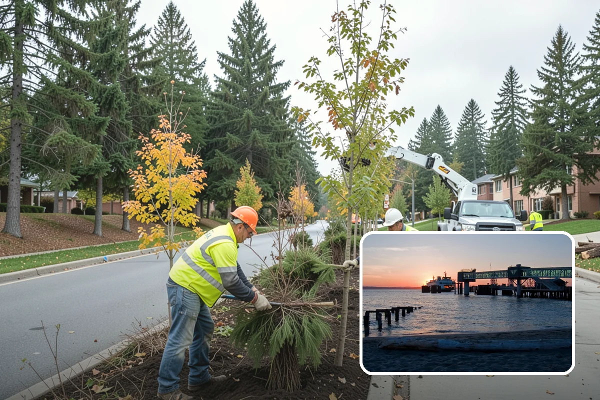 Retaining Wall Repairs in Edmonds, Snohomish County, WA - Restores slope stability and reduces failure liability