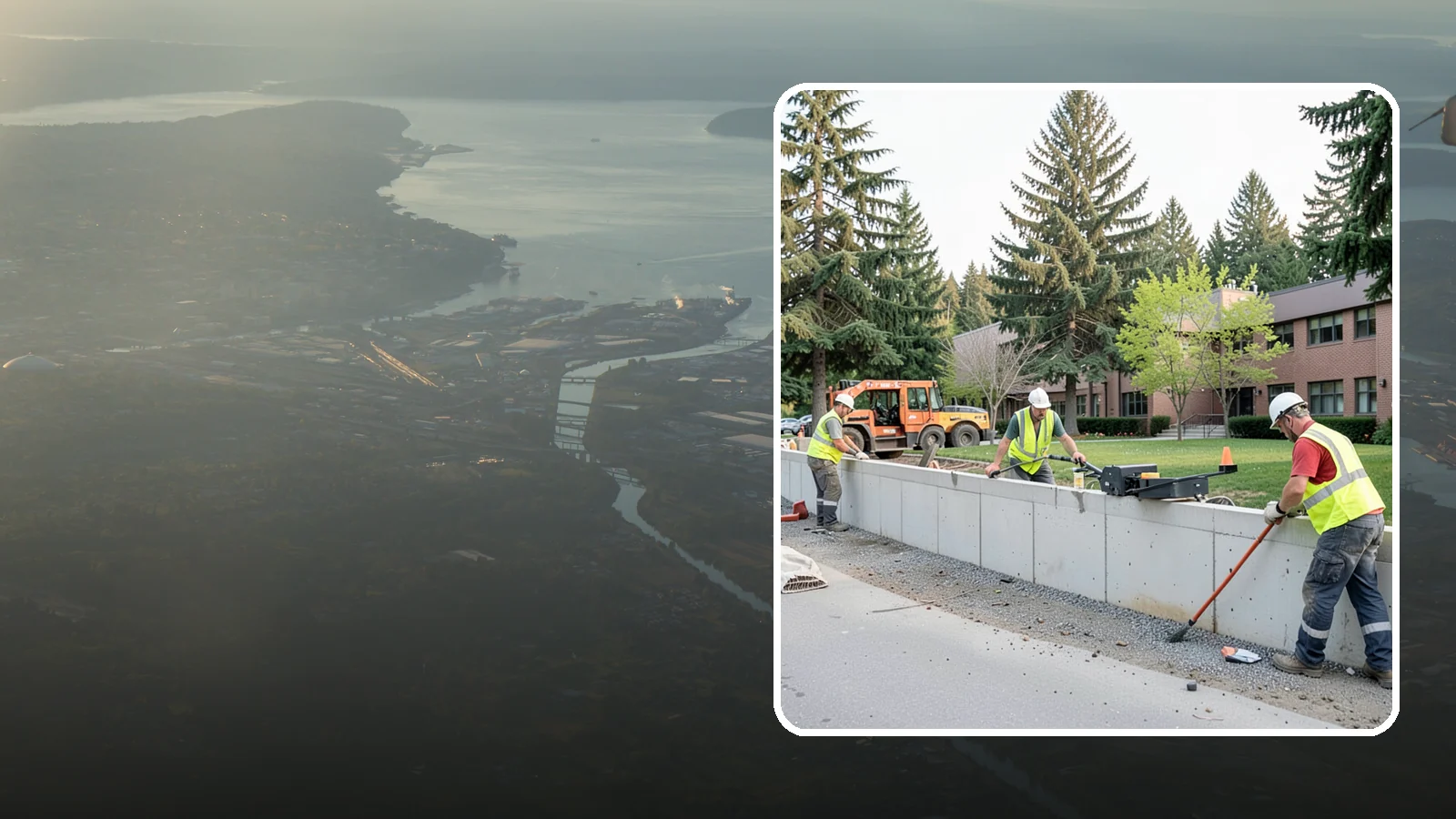 Retaining Wall Repairs in Fife, Pierce County, WA - We repair failing segmental, timber, and concrete retaining walls to restore stability and drainage.