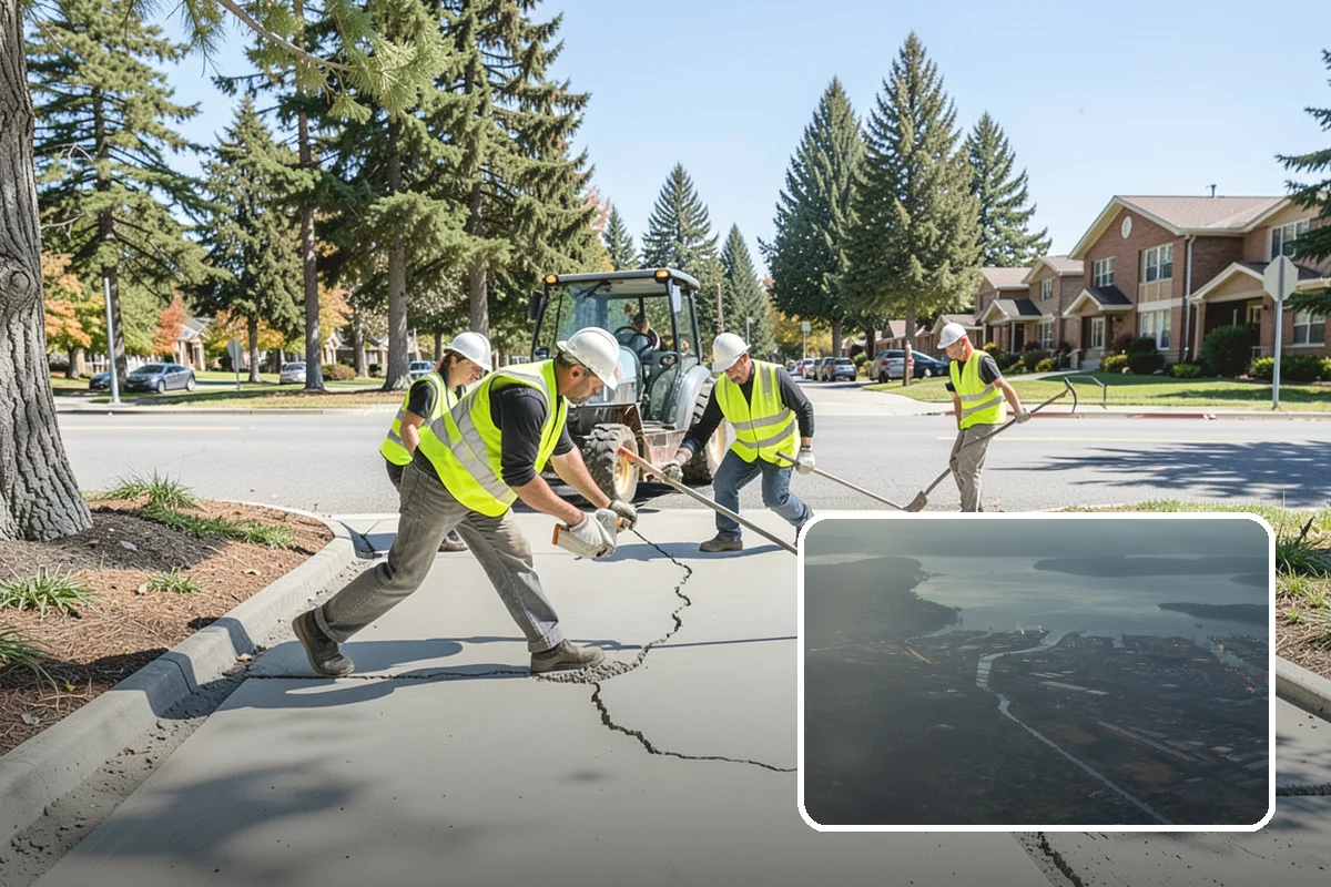 Retaining Wall Repairs in Fife, Pierce County, WA - Restores slope stability and reduces failure liability