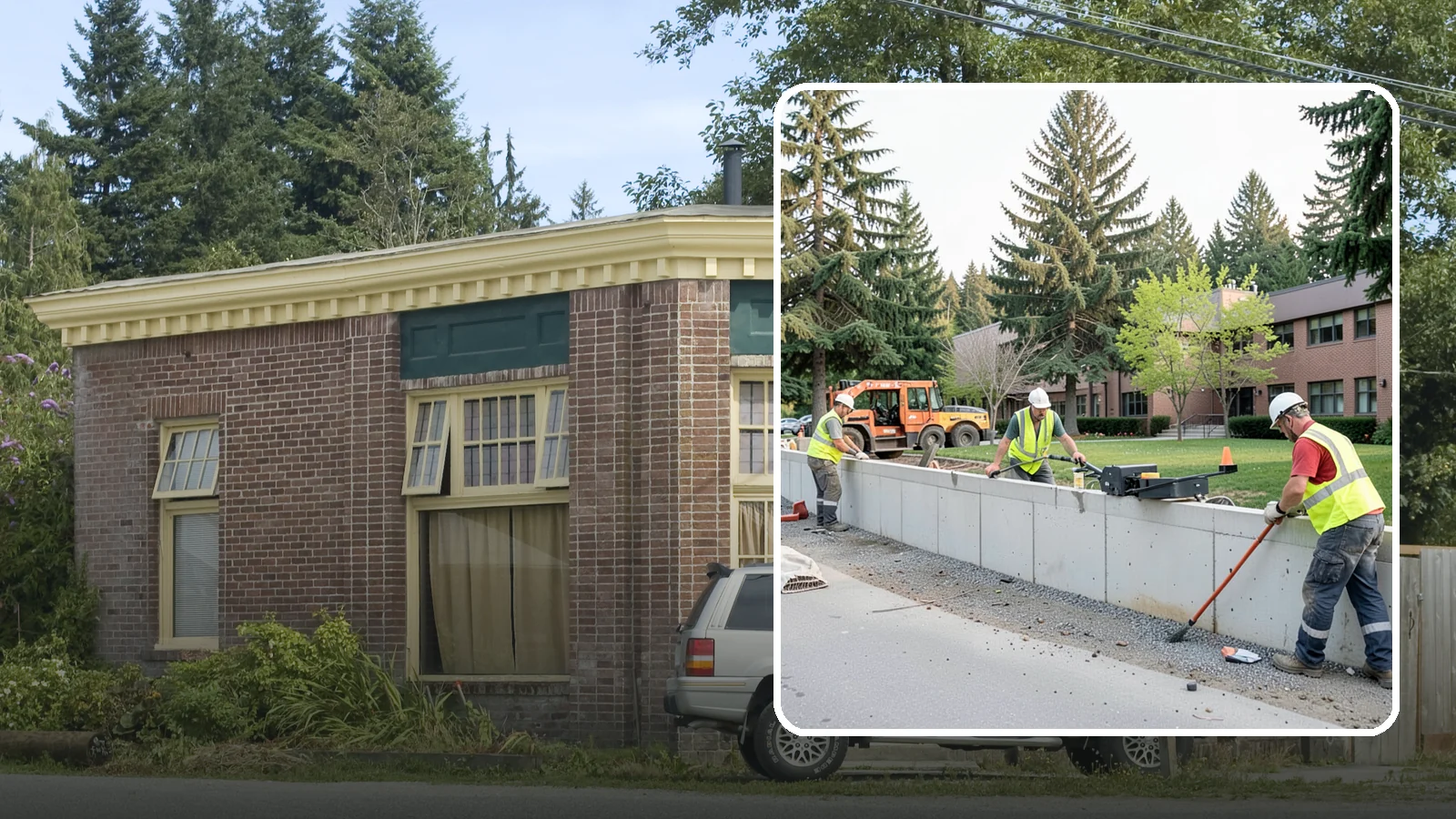 Retaining Wall Repairs in Hamilton, Skagit County, WA - We repair failing segmental, timber, and concrete retaining walls to restore stability and drainage.