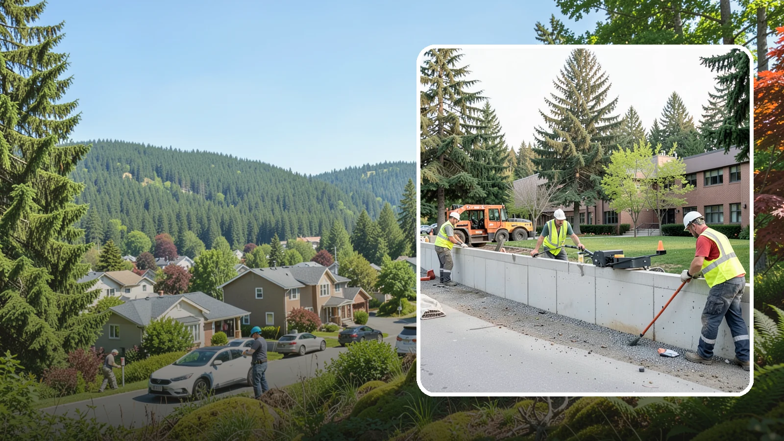 Retaining Wall Repairs in Index, Snohomish County, WA - We repair failing segmental, timber, and concrete retaining walls to restore stability and drainage.