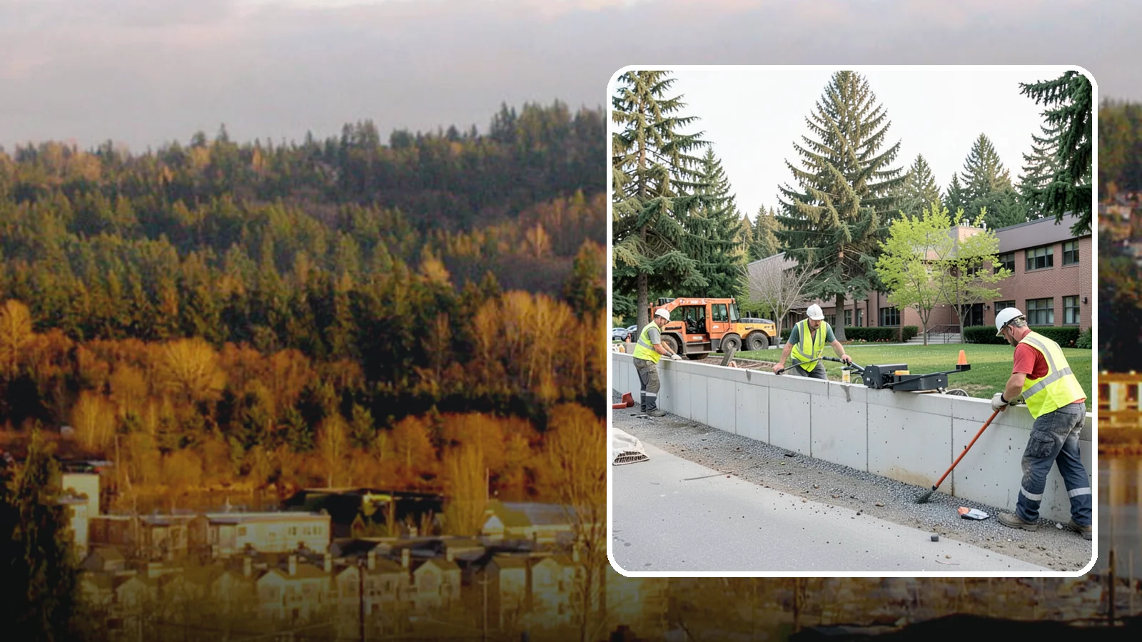 Retaining Wall Repairs in Kenmore, King County, WA - We repair failing segmental, timber, and concrete retaining walls to restore stability and drainage.
