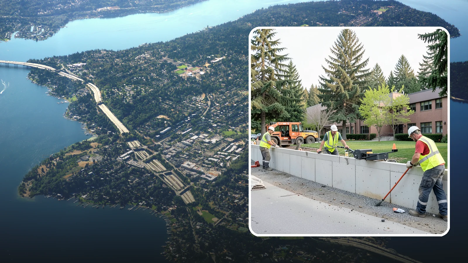 Retaining Wall Repairs in Mercer Island, King County, WA - We repair failing segmental, timber, and concrete retaining walls to restore stability and drainage.