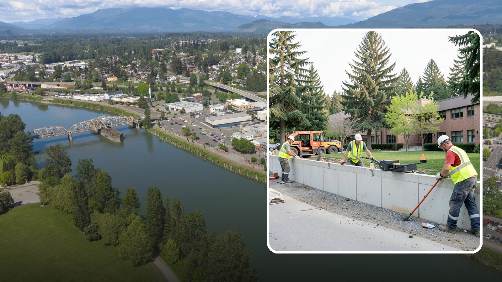 Retaining Wall Repairs in Mount Vernon, Skagit County, WA - We repair failing segmental, timber, and concrete retaining walls to restore stability and drainage.