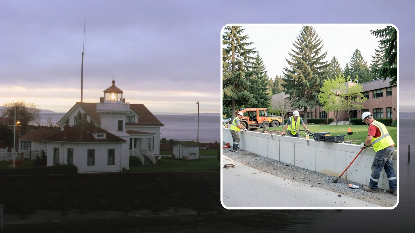 Retaining Wall Repairs in Mukilteo, Snohomish County, WA - We repair failing segmental, timber, and concrete retaining walls to restore stability and drainage.