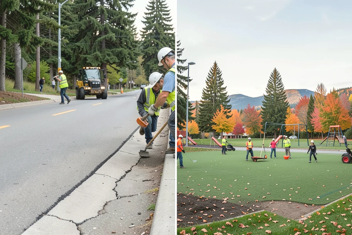 Retaining Wall Repairs in Oak Harbor, Island County, WA - Investigate movement, drainage, and base conditions