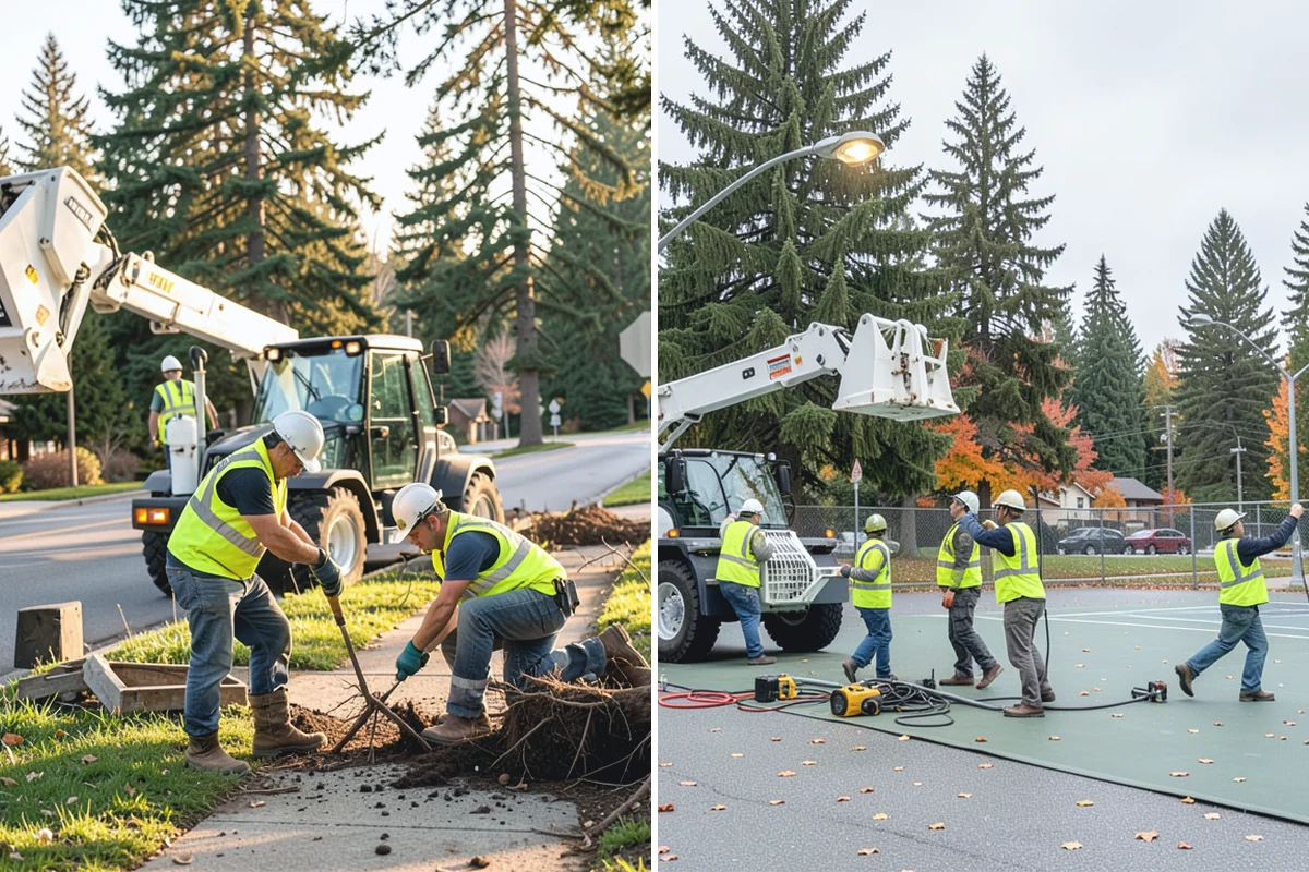 Retaining Wall Repairs in Roy, Pierce County, WA - Investigate movement, drainage, and base conditions