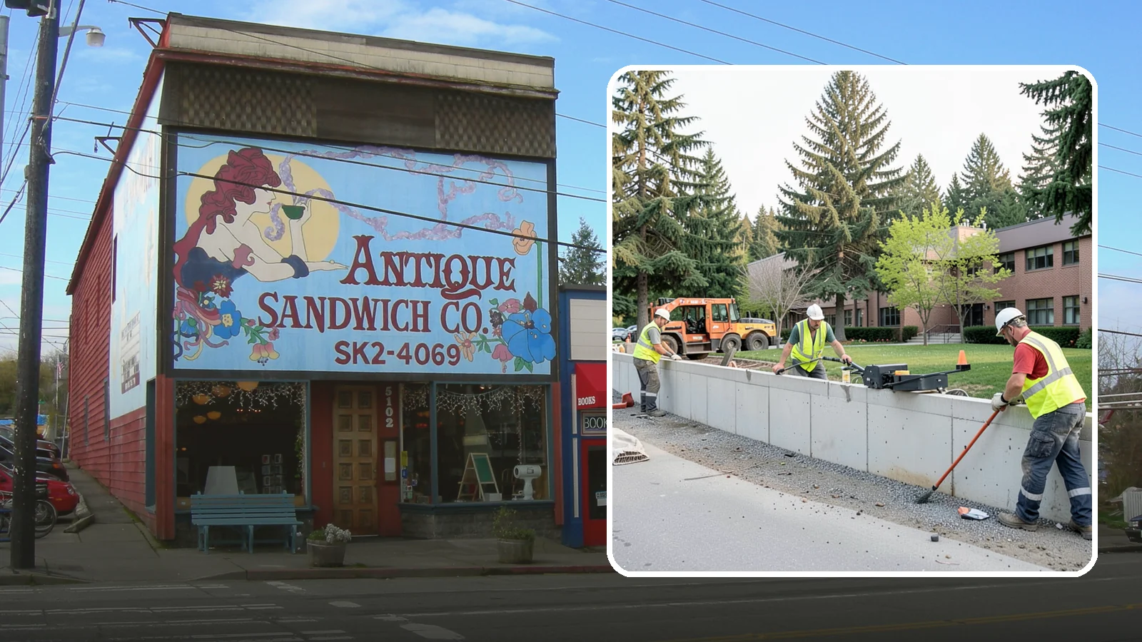 Retaining Wall Repairs in Ruston, Pierce County, WA - We repair failing segmental, timber, and concrete retaining walls to restore stability and drainage.