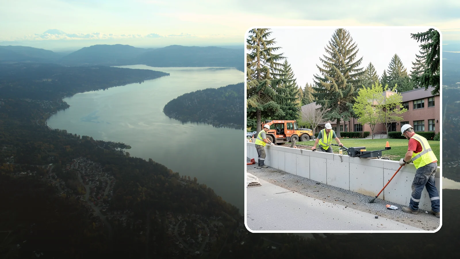 Retaining Wall Repairs in Sammamish, King County, WA - We repair failing segmental, timber, and concrete retaining walls to restore stability and drainage.