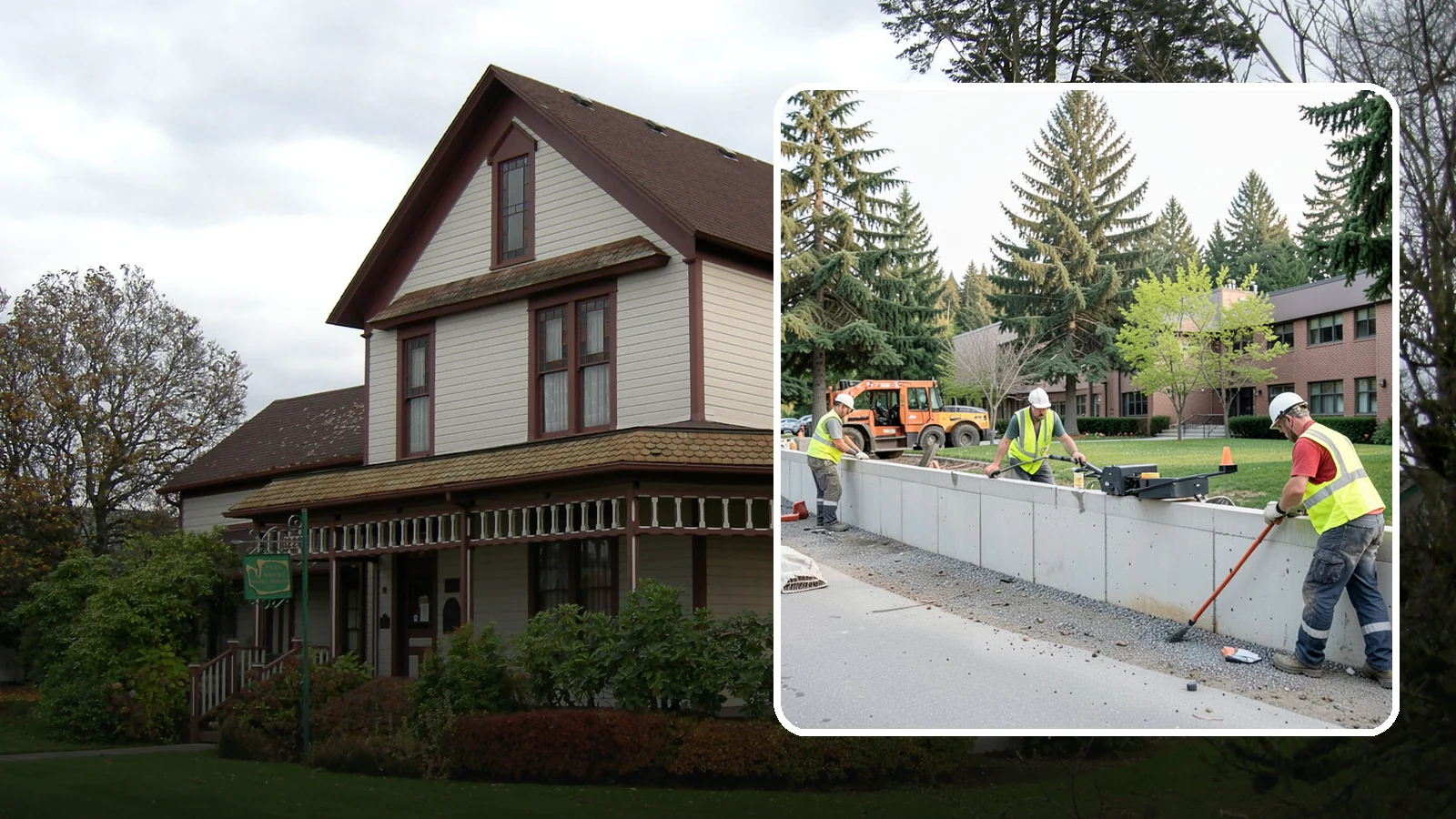Retaining Wall Repairs in Sumner, Pierce County, WA - We repair failing segmental, timber, and concrete retaining walls to restore stability and drainage.