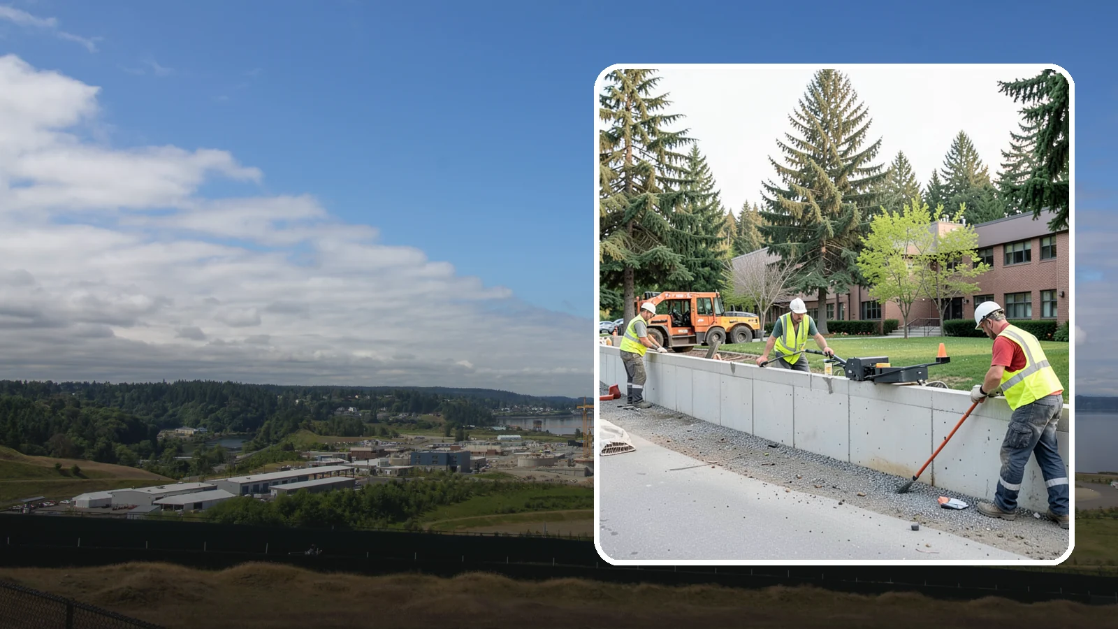 Retaining Wall Repairs in University Place, Pierce County, WA - We repair failing segmental, timber, and concrete retaining walls to restore stability and drainage.