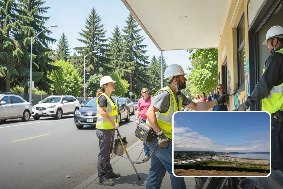 Retaining Wall Repairs in University Place, Pierce County, WA - Restores slope stability and reduces failure liability