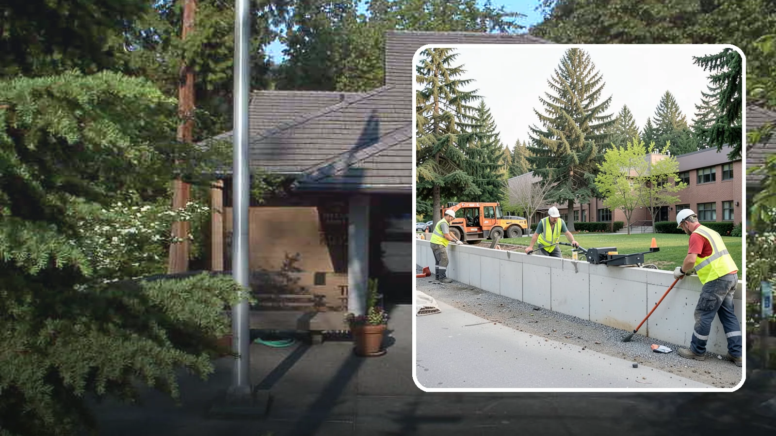 Retaining Wall Repairs in Yarrow Point, King County, WA - We repair failing segmental, timber, and concrete retaining walls to restore stability and drainage.