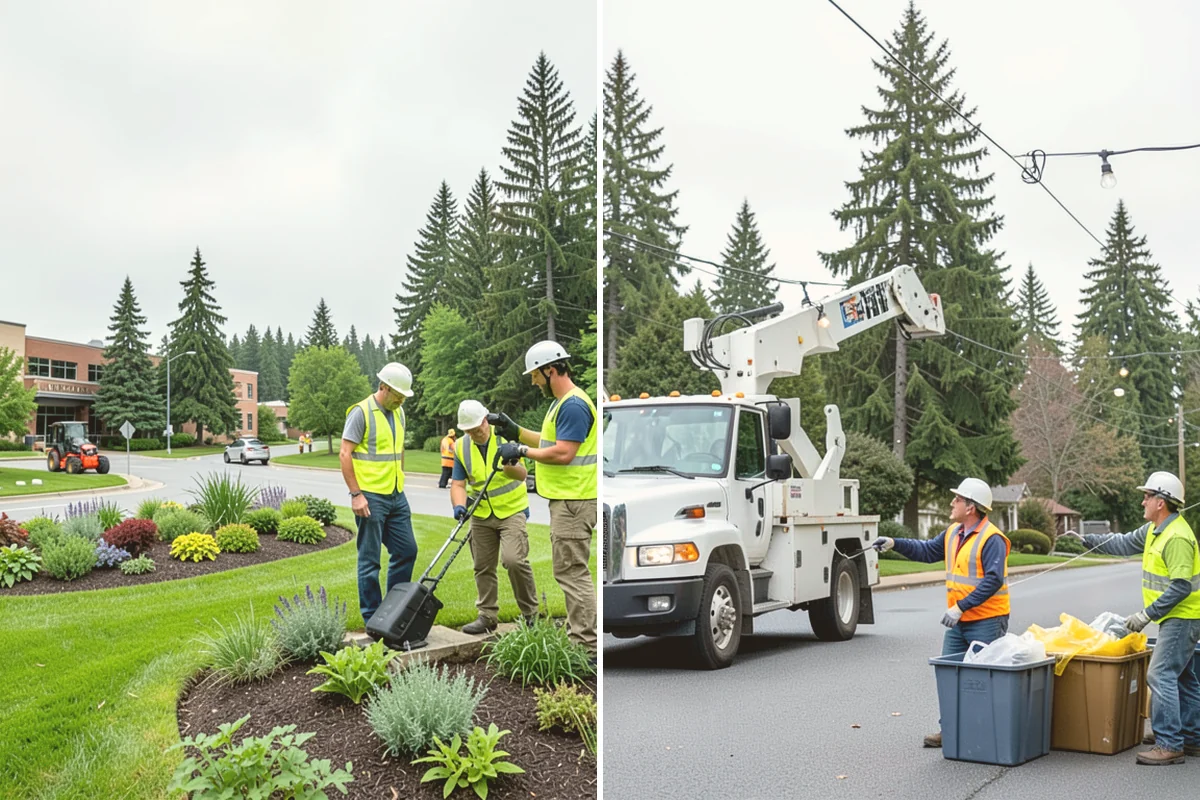 Retention Pond Maintenance in Algona, King County, WA - Inspect the pond, outlet structure, embankment, and sediment levels