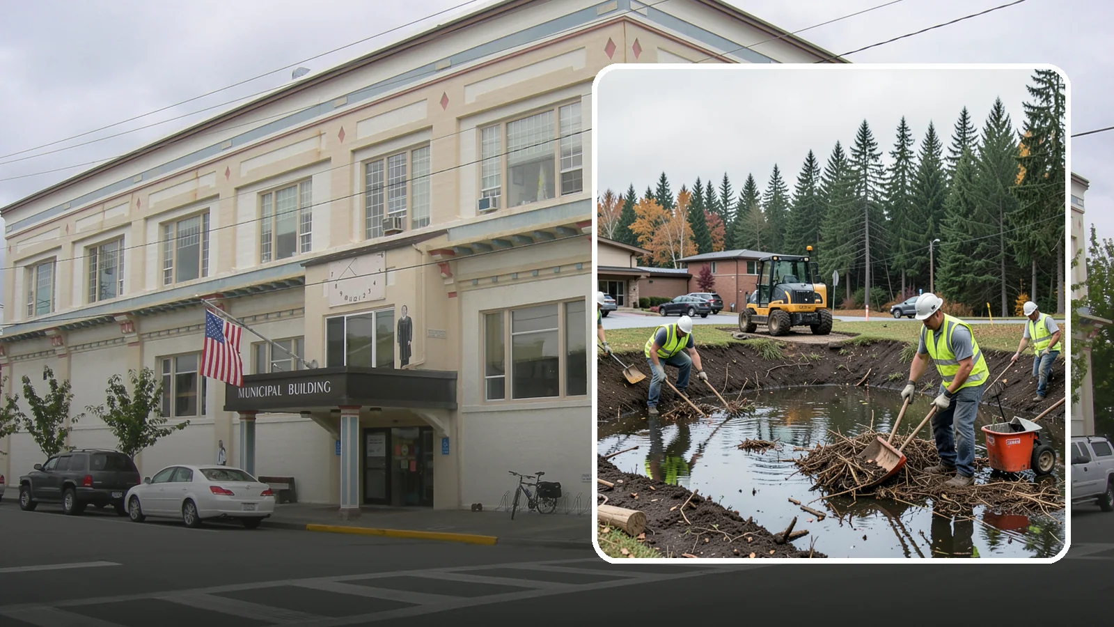 Retention Pond Maintenance in Anacortes, Skagit County, WA - Retention and detention pond maintenance that preserves storage capacity, function, and regulatory compliance.