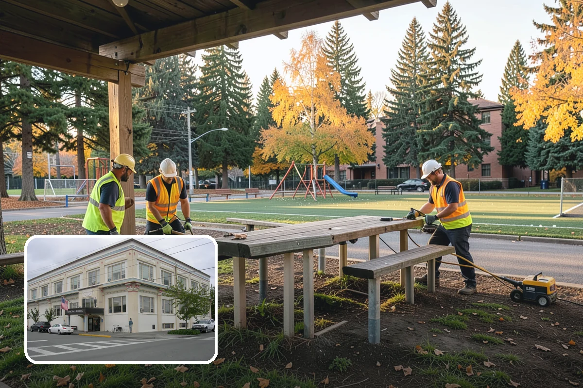 Retention Pond Maintenance in Anacortes, Skagit County, WA - Preserves designed storage and flood-control capacity